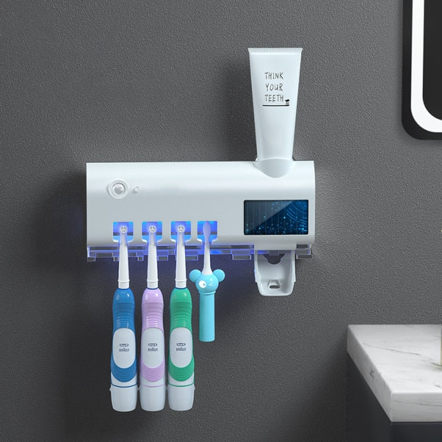 Smart Toothbrush & Toothpaste Holder