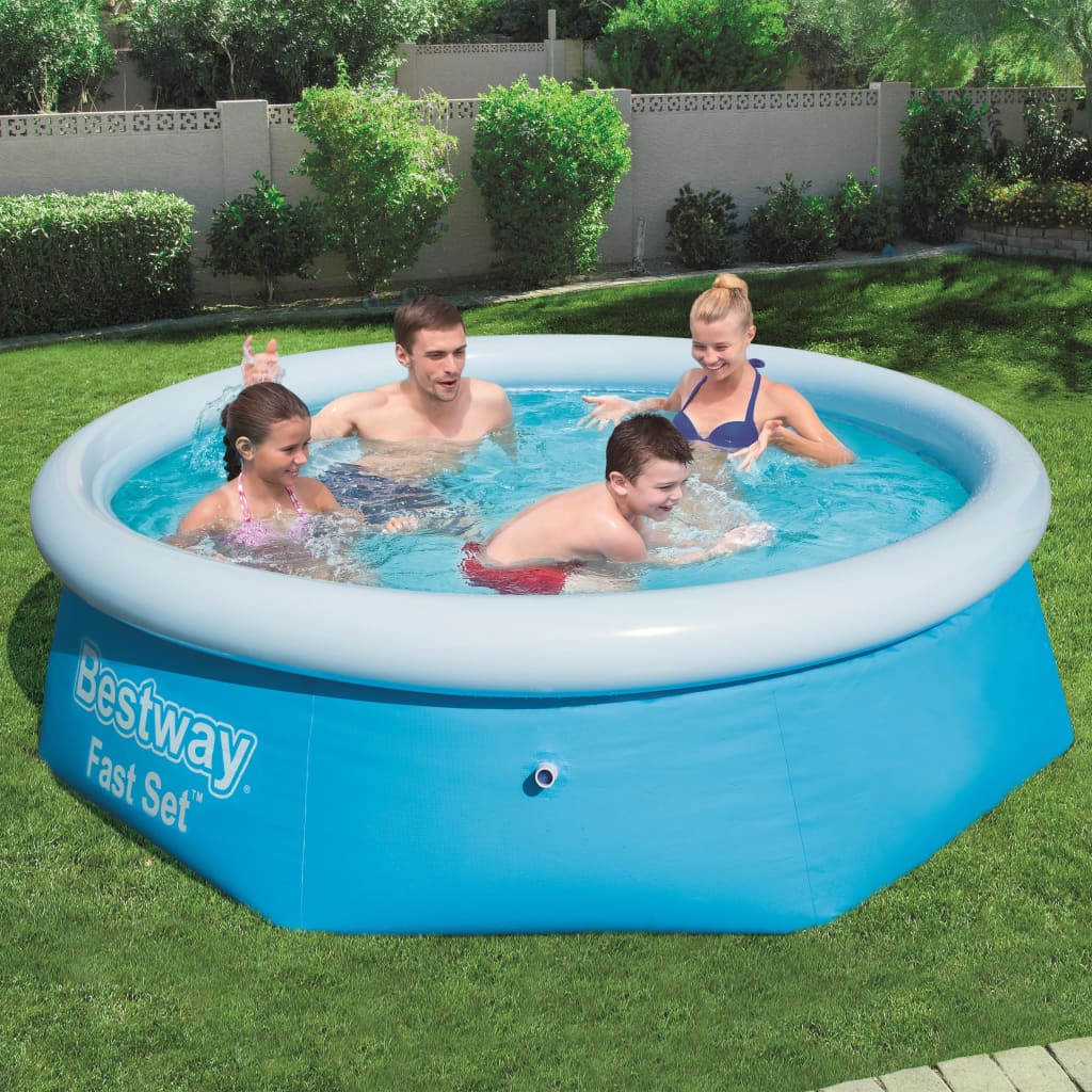 Fast Set Inflatable Swimming Pool Round 244x66 cm 57265
