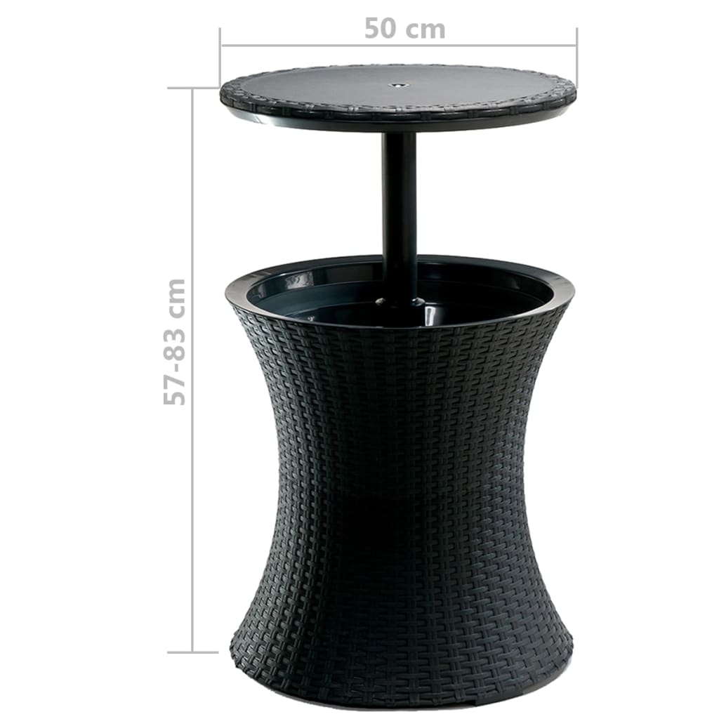 Pacific Cool Bar Rattan Antracite 203835