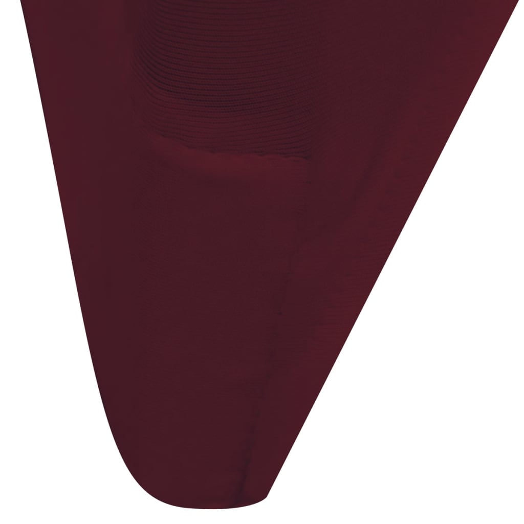 100 pcs Stretch Chair Covers Bordeaux