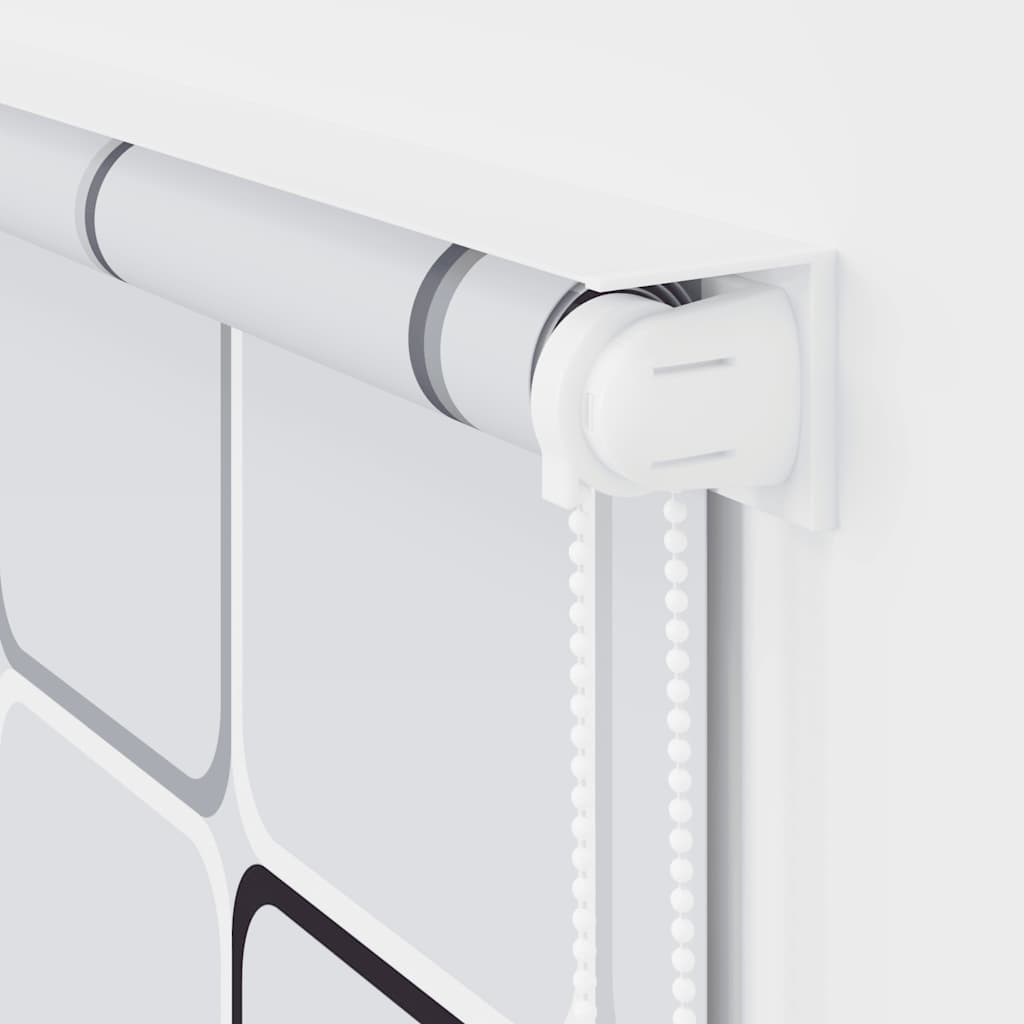 Shower Roller Blind 80x240 cm Square