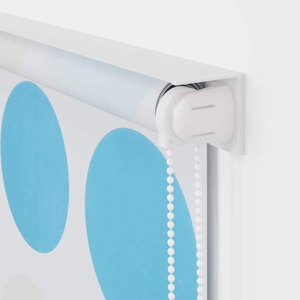 Shower Roller Blind 80x240 cm Circle