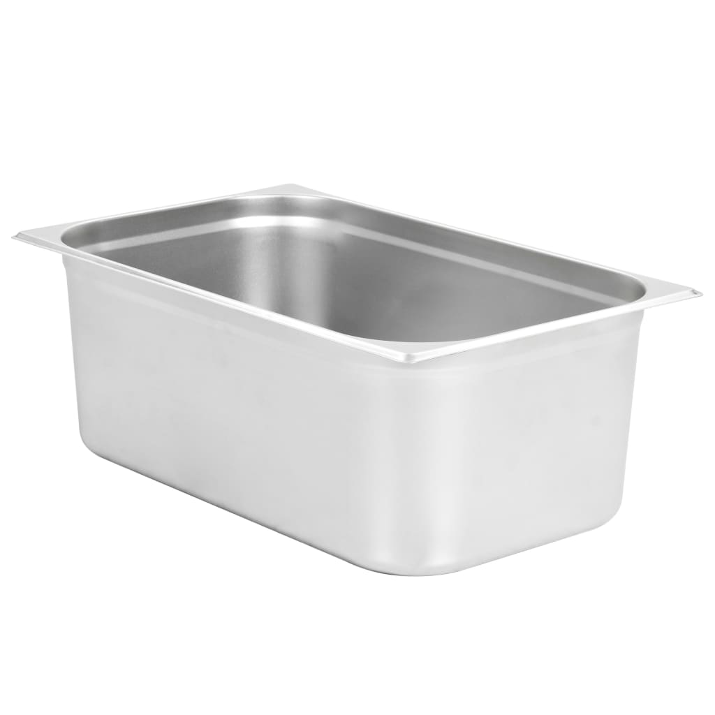 Gastronorm Containers 2 pcs GN 1/1 200 mm Stainless Steel