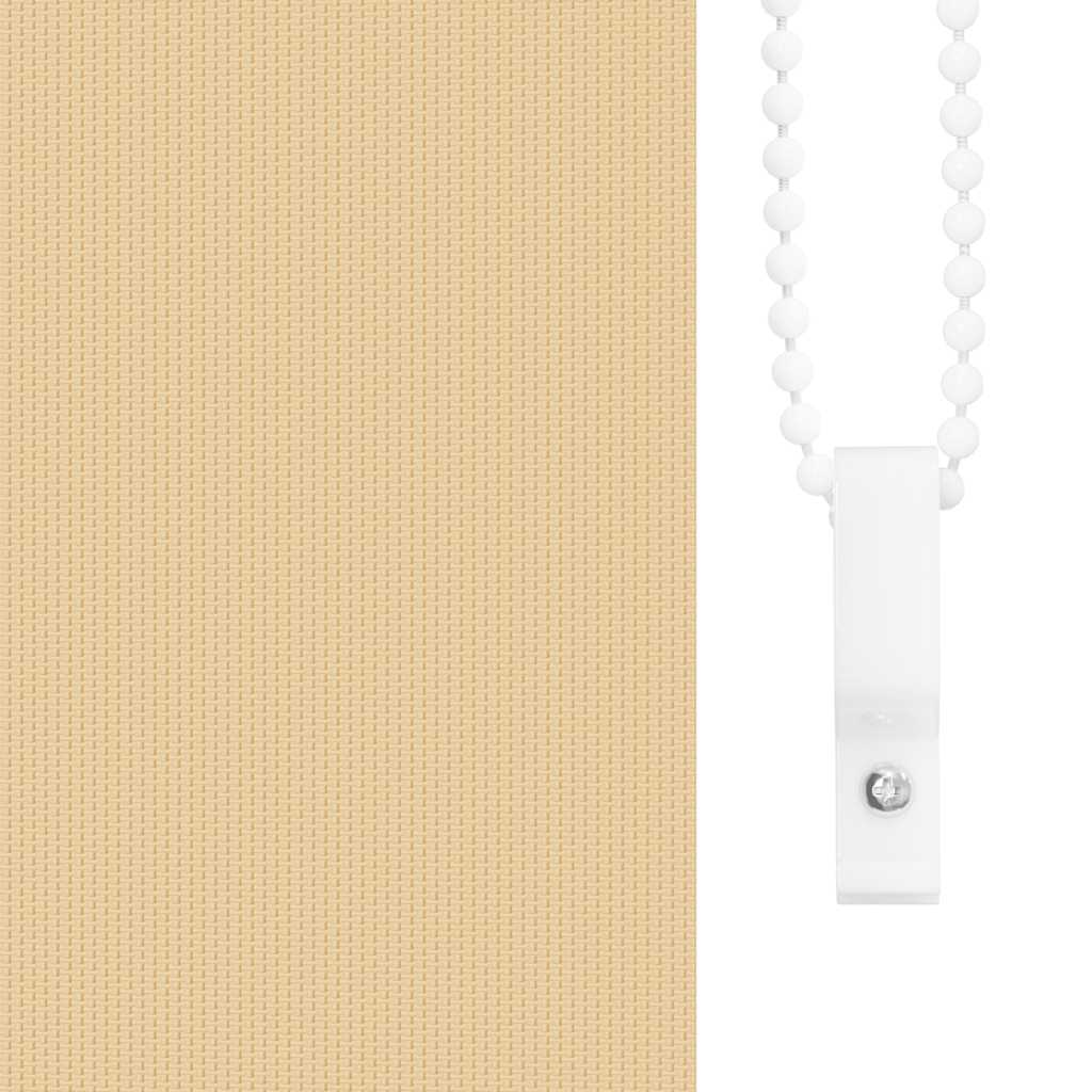 Roller blind blackout 80 x 175 cm beige