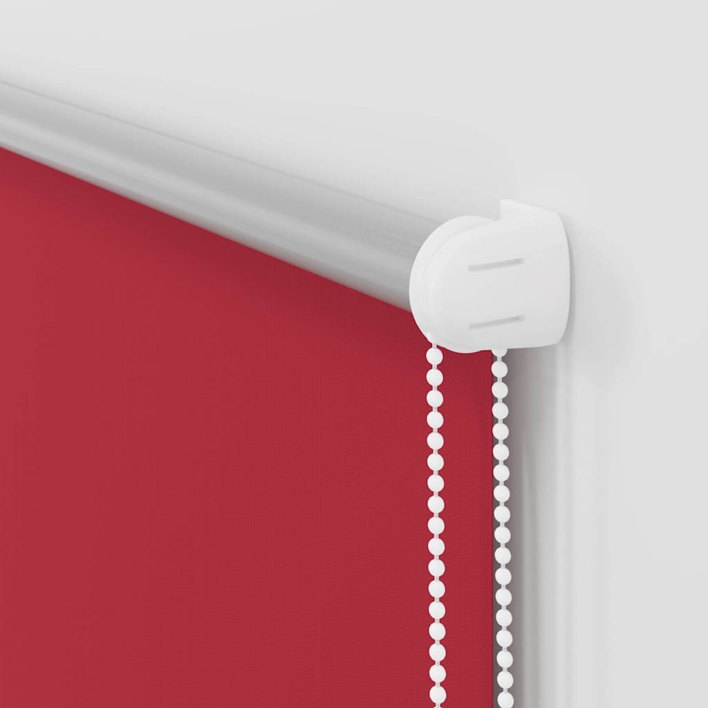 Roller Blind Blackout 80 x 230 cm Red