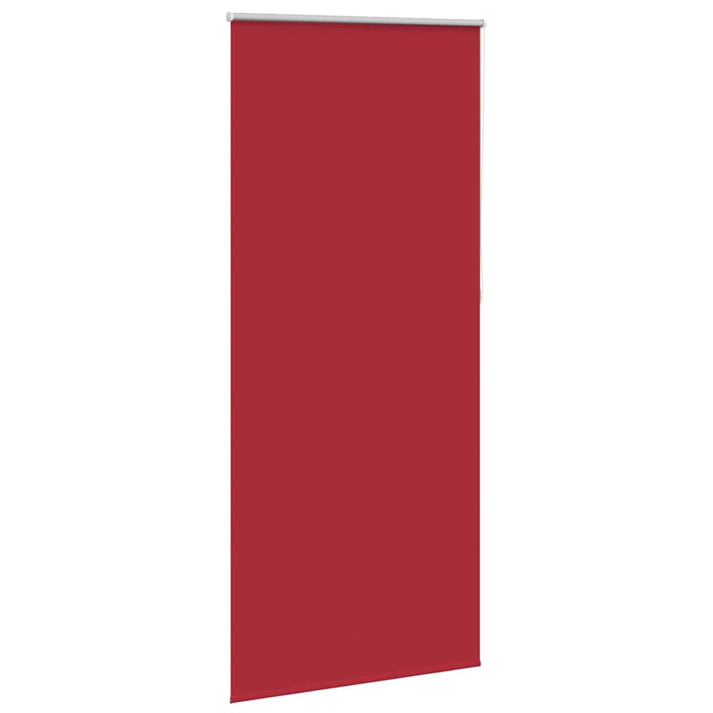 Roller Blind Blackout 80 x 230 cm Red