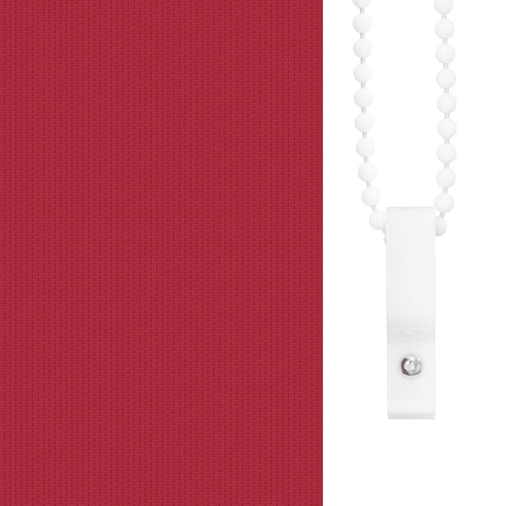 Roller Blind Blackout 80 x 230 cm Red