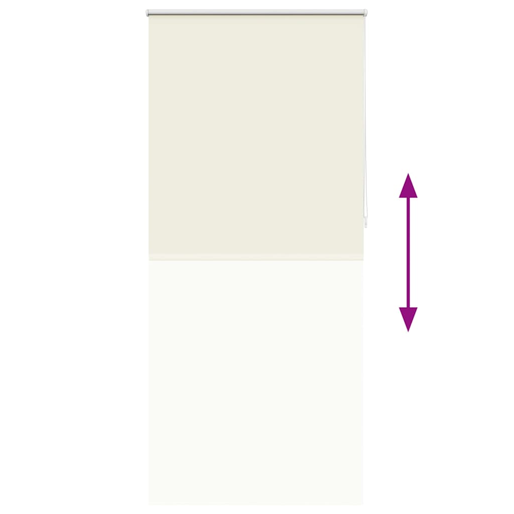 Roller Blind Blackout 120 x 230 cm off White