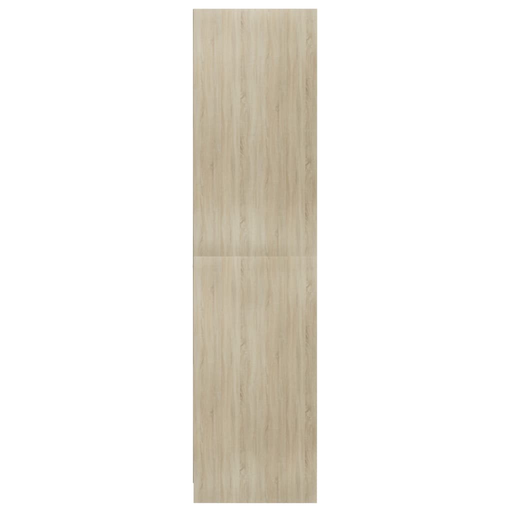 Wardrobe Sonoma Oak 100x50x200 cm Engineered Wood