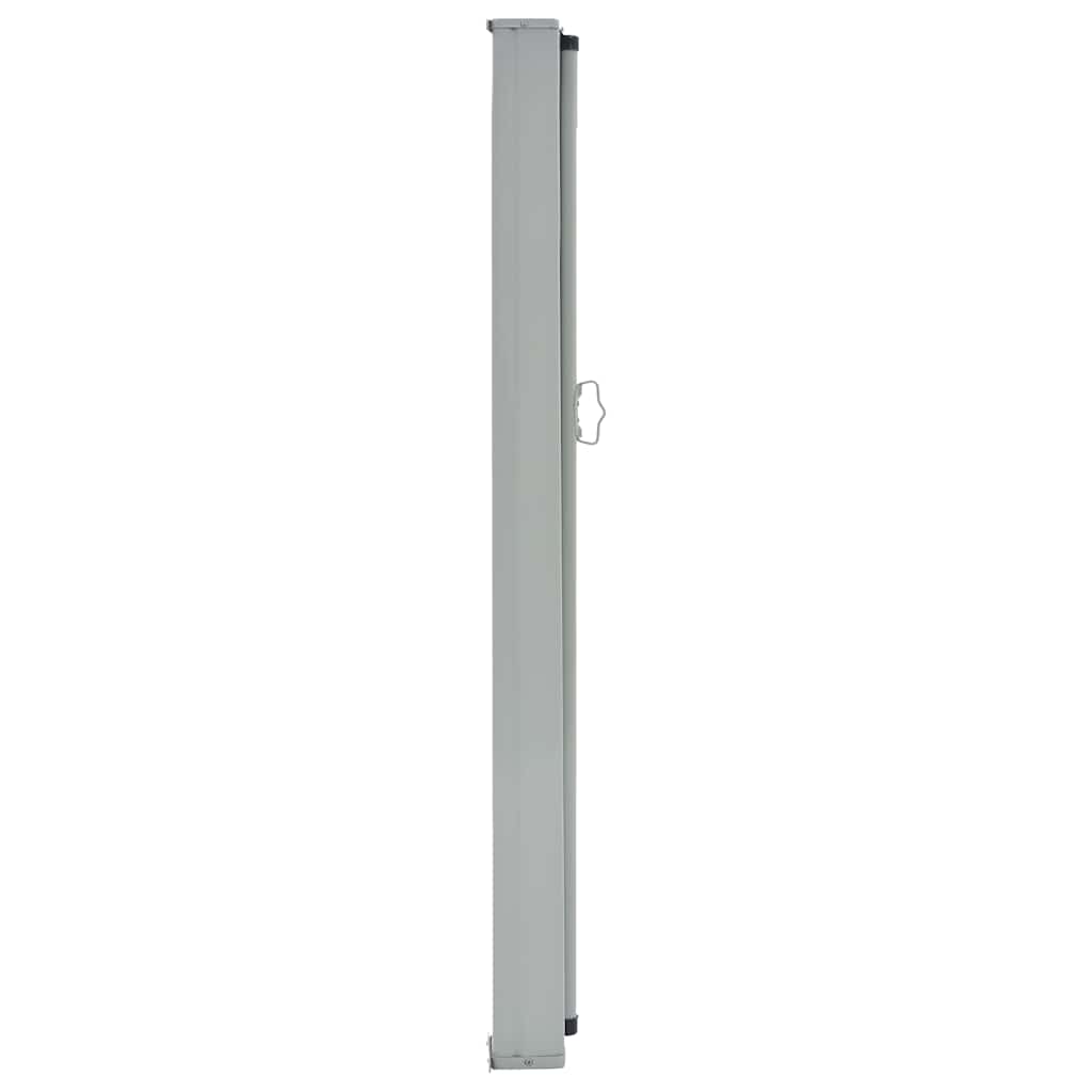 Patio Retractable Side Awning 60x300 cm Brown