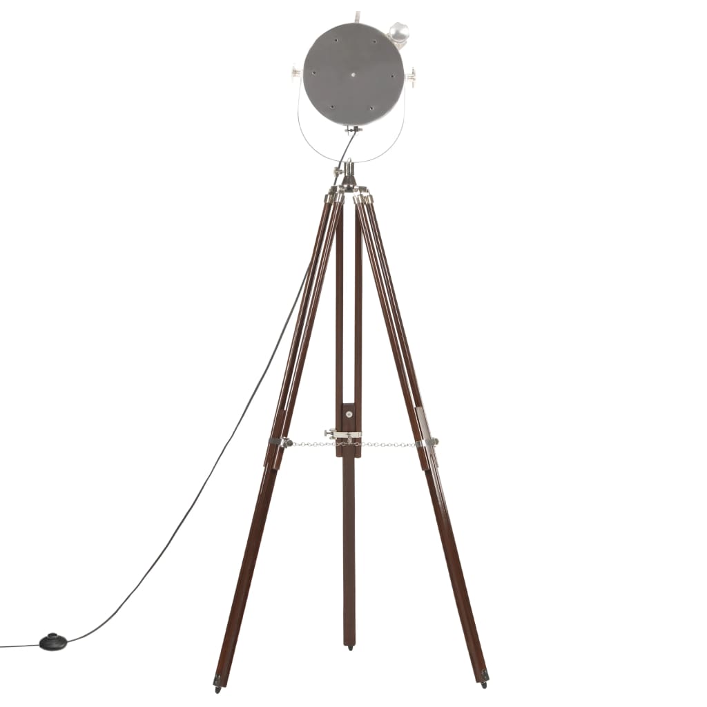Tripod Floor Lamp Solid Mango Wood 180 cm