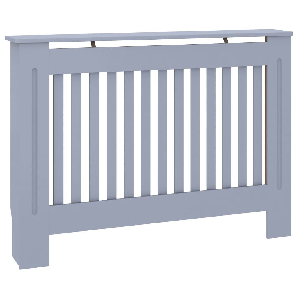 Radiator Cover Anthracite 112x19x81.5 cm MDF
