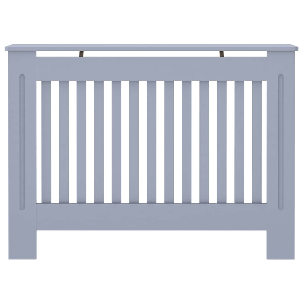 Radiator Cover Anthracite 112x19x81.5 cm MDF