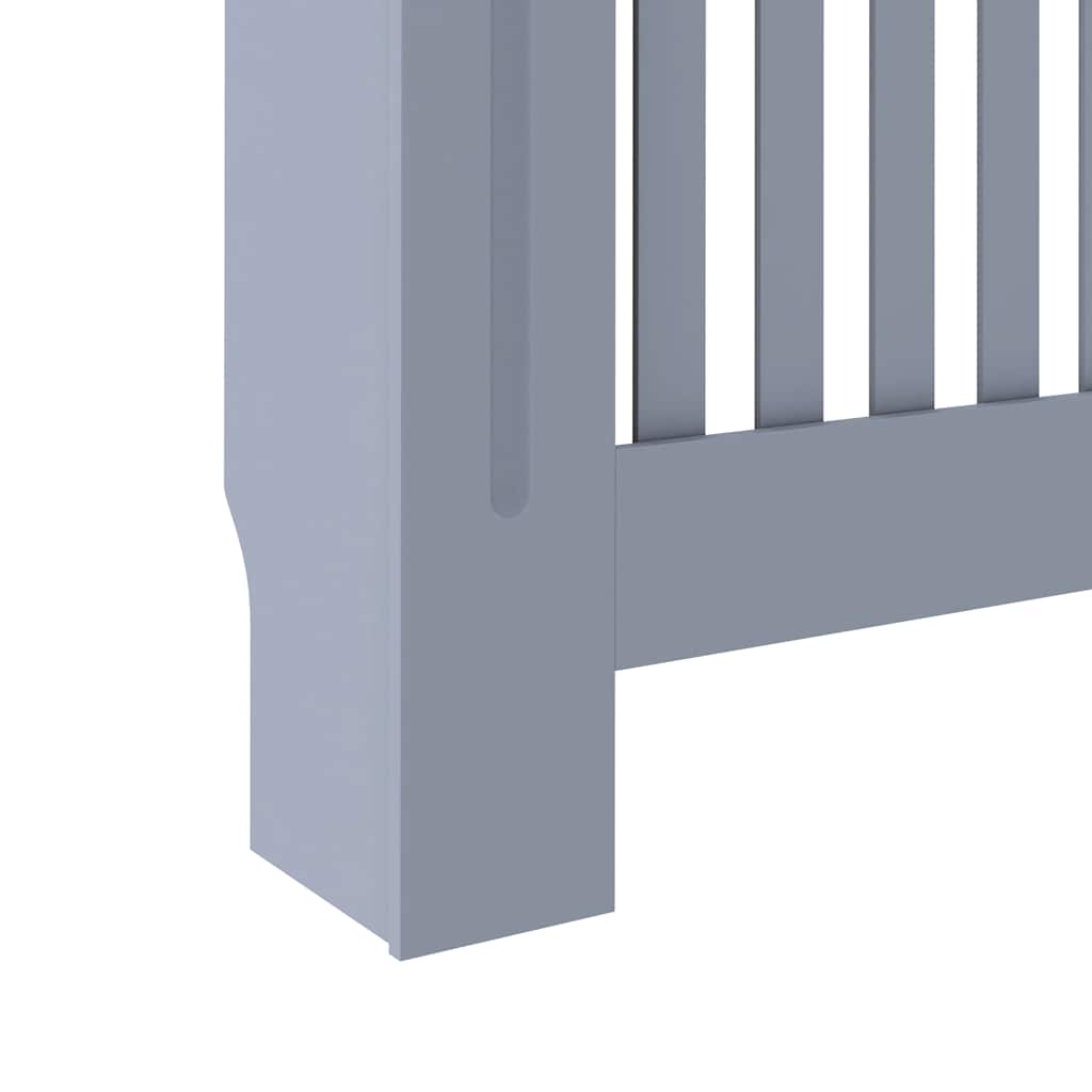 Radiator Cover Anthracite 112x19x81.5 cm MDF