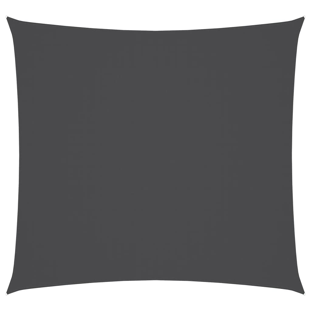 Sunshade Sail Oxford Fabric Square 7x7 m Anthracite
