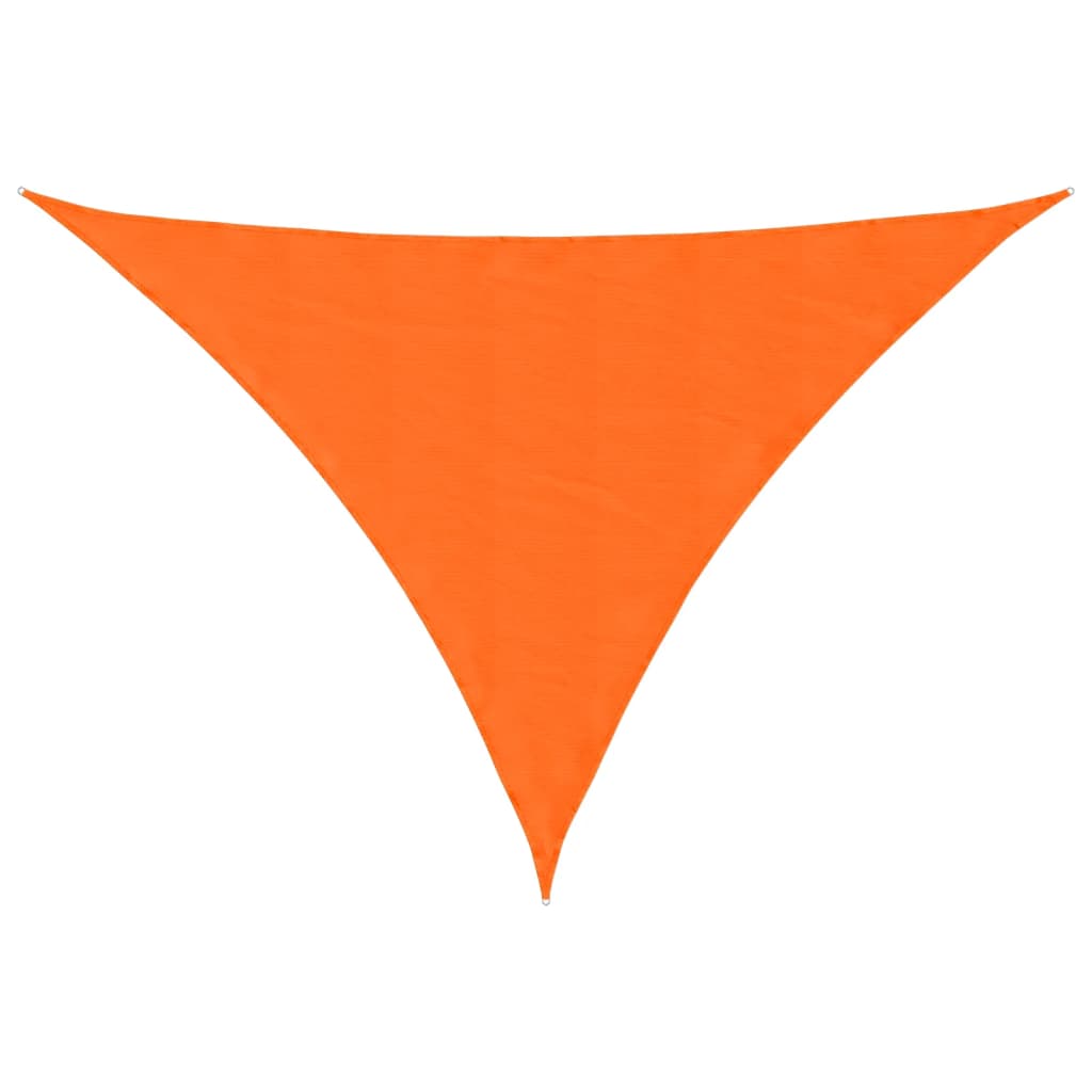 Sunshade Sail Oxford Fabric Triangular 3x4x5 m Orange