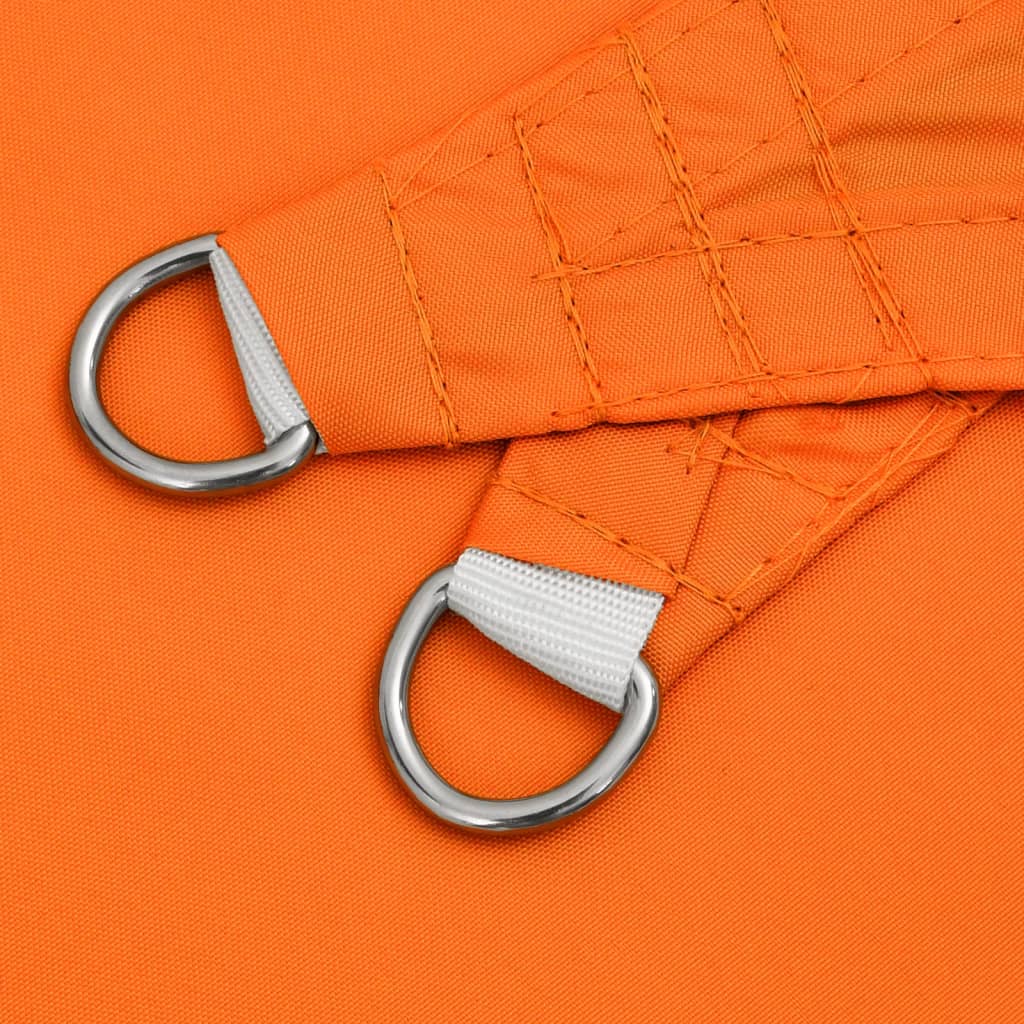 Sunshade Sail Oxford Fabric Triangular 3x4x5 m Orange