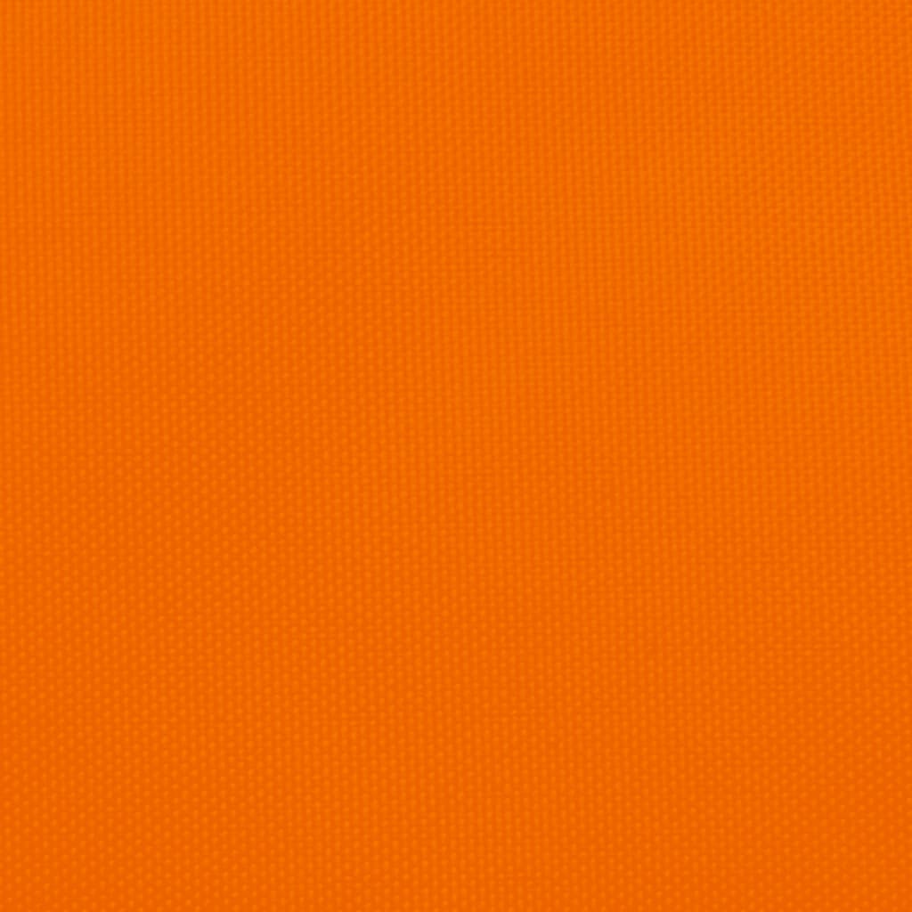 Sunshade Sail Oxford Fabric Triangular 3x4x4 m Orange