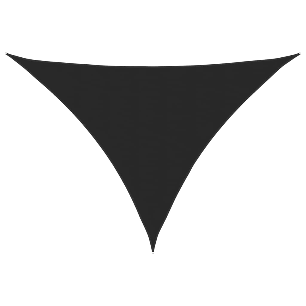 Sunshade Sail Oxford Fabric Triangular 2.5x2.5x3.5 m Black