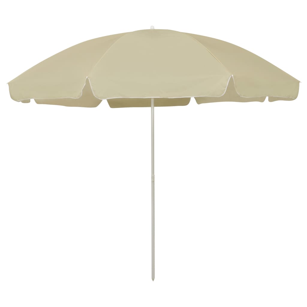 Beach Parasol Sand Yellow 300 cm