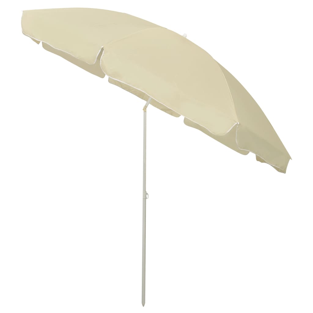Beach Parasol Sand Yellow 300 cm