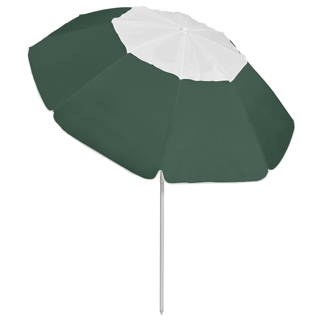 Beach Parasol Green 300 cm