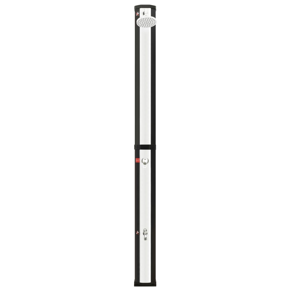 Outdoor Solar Shower with Shower Head and Faucet 35 L
