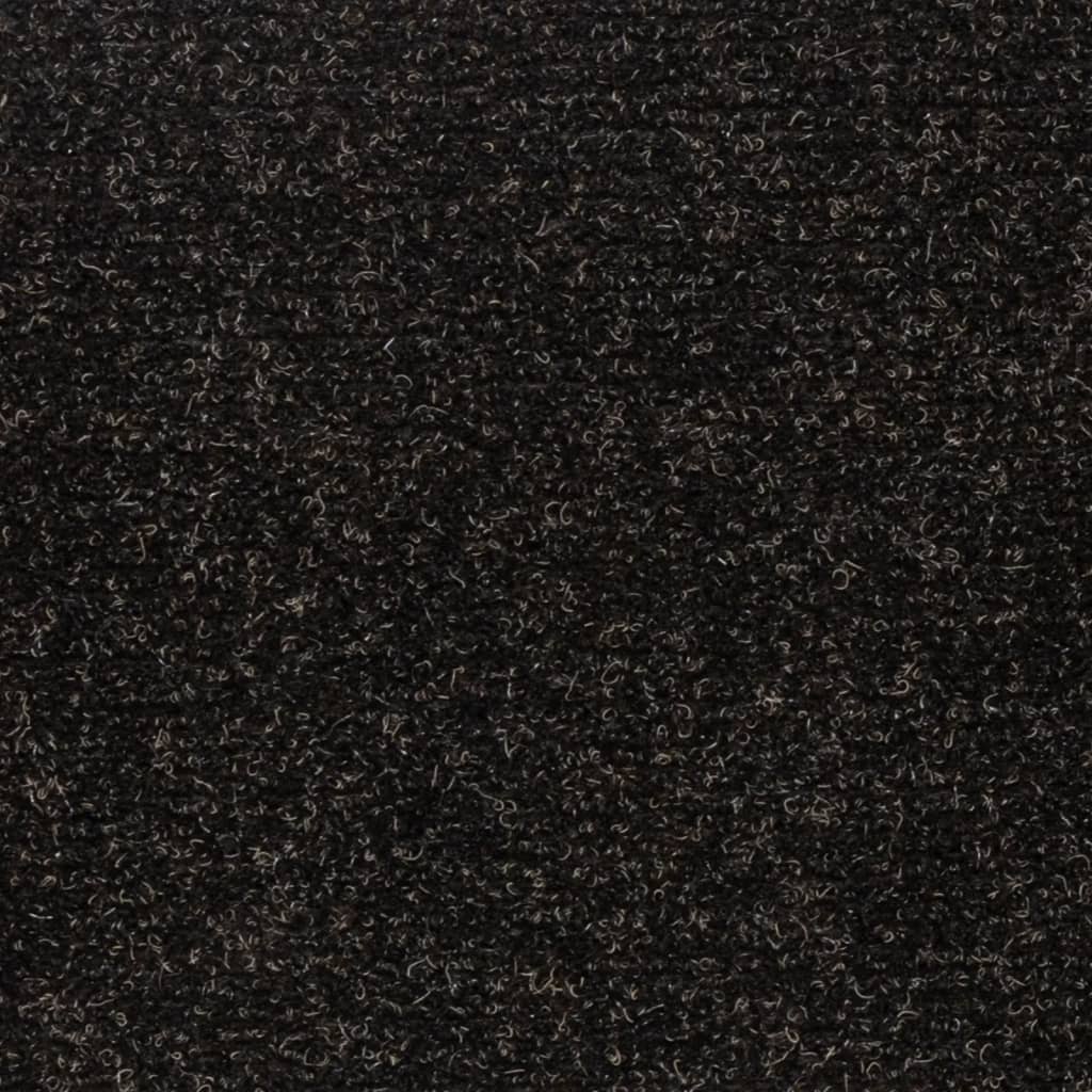 Stair Mats Self-adhesive 15 pcs 60x25 cm Brown Rectangular