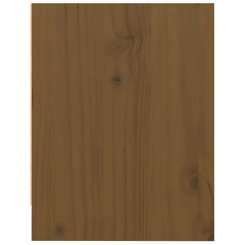 Bedside Cabinets 2 pcs Honey Brown 40x30.5x40 cm Solid Pinewood