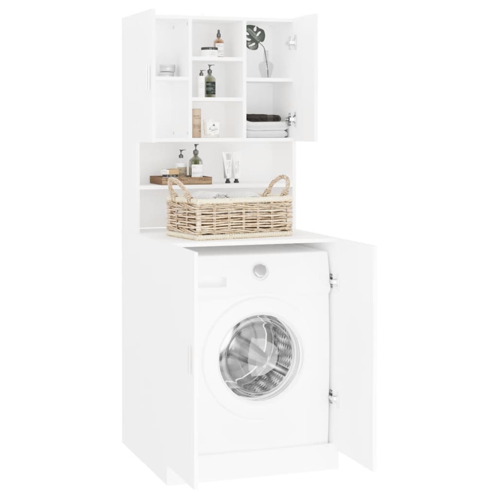 Washing Machine Cabinet White