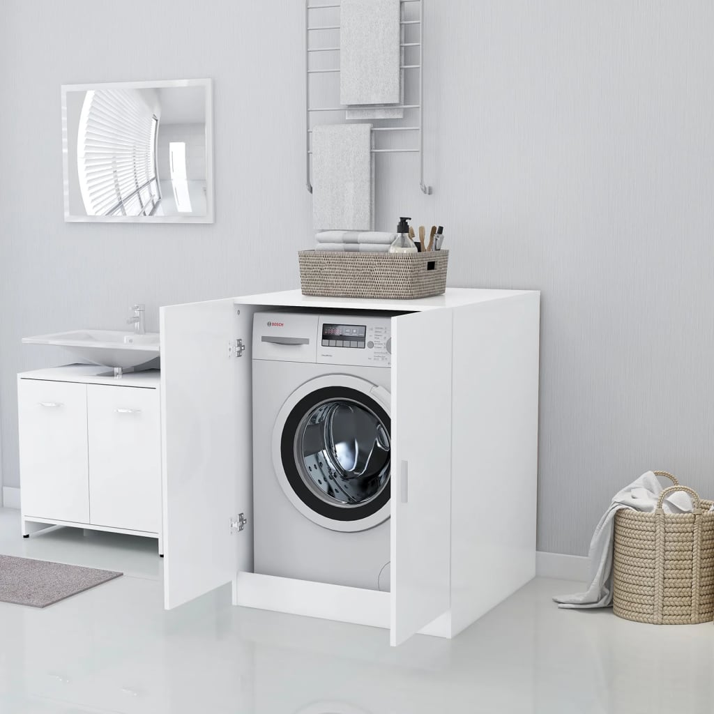 Washing Machine Cabinet White