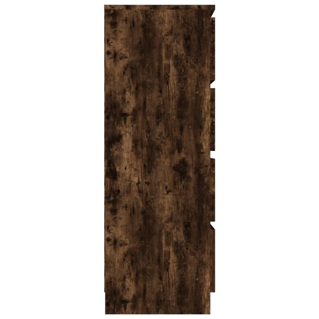 Sideboard Smoked Oak 60x35x98.5 cm Engineered Wood