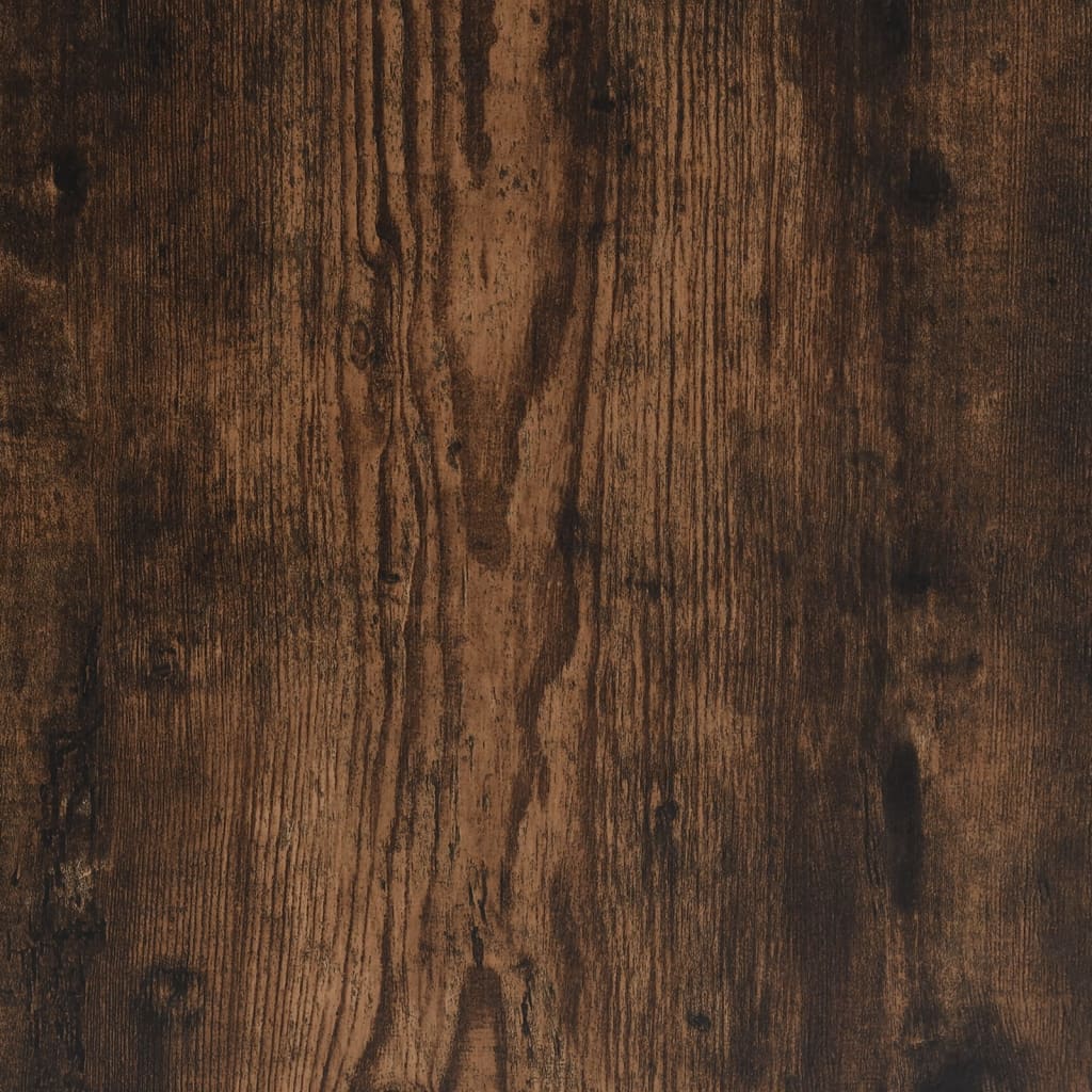 Wardrobe Smoked Oak 80x50x180 cm Engineered Wood