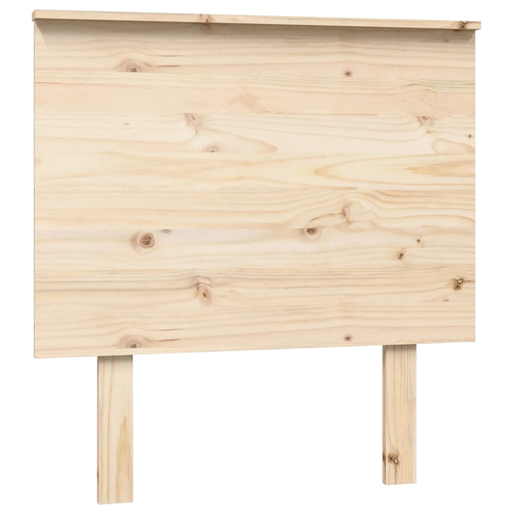 Bed Headboard 79x6x82.5 cm Solid Wood Pine