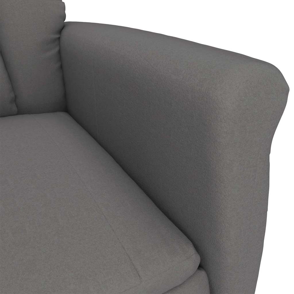 Recliner Chair Dark Grey Dark grey 70.5 x 96.5 x 95 cm Fabric