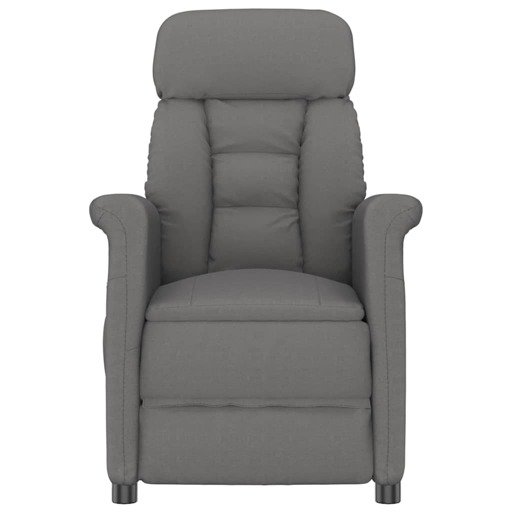 Recliner Chair Dark Grey Dark grey 70.5 x 96.5 x 95 cm Fabric