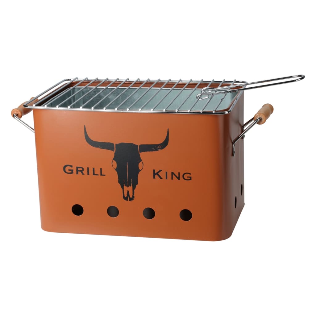 BBQ Grill Rectangular Matte Orange