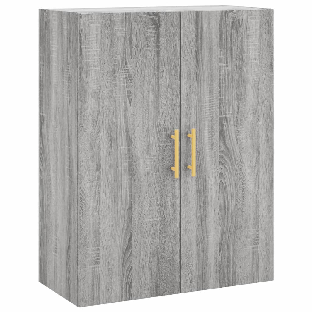 Wall Mounted Cabinets 2 pcs Grey Sonoma 69.5x34x90 cm