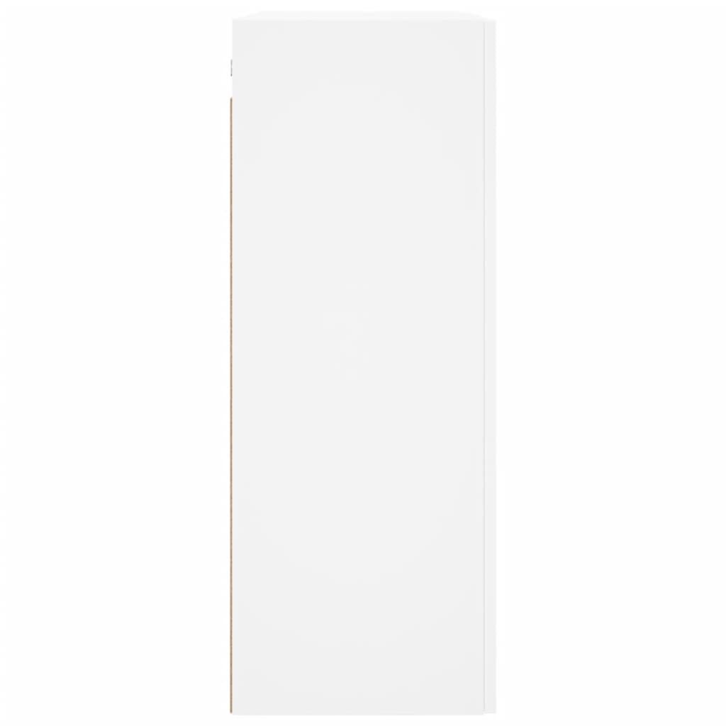 Wall Mounted Cabinets 2 pcs White 69.5x34x90 cm