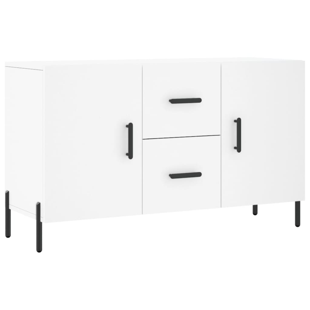Sideboard White 100x36x60 cm Engineered Wood