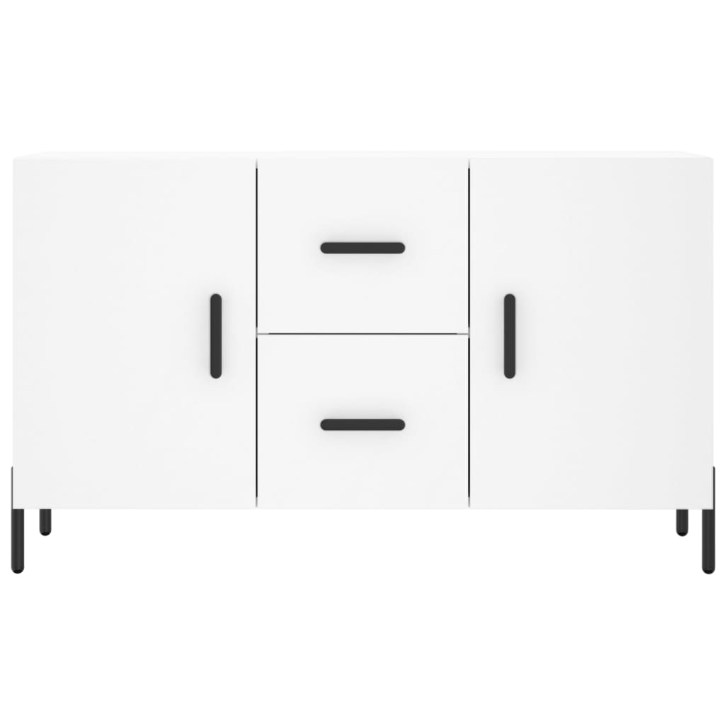 Sideboard White 100x36x60 cm Engineered Wood