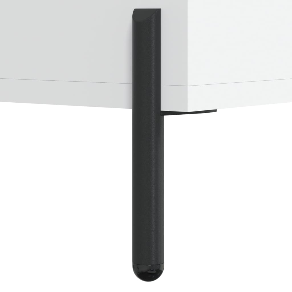 Sideboard White 100x36x60 cm Engineered Wood