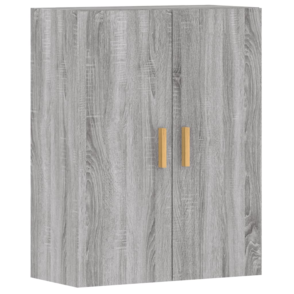 Wall Mounted Cabinets 2 pcs Grey Sonoma Engineered Wood