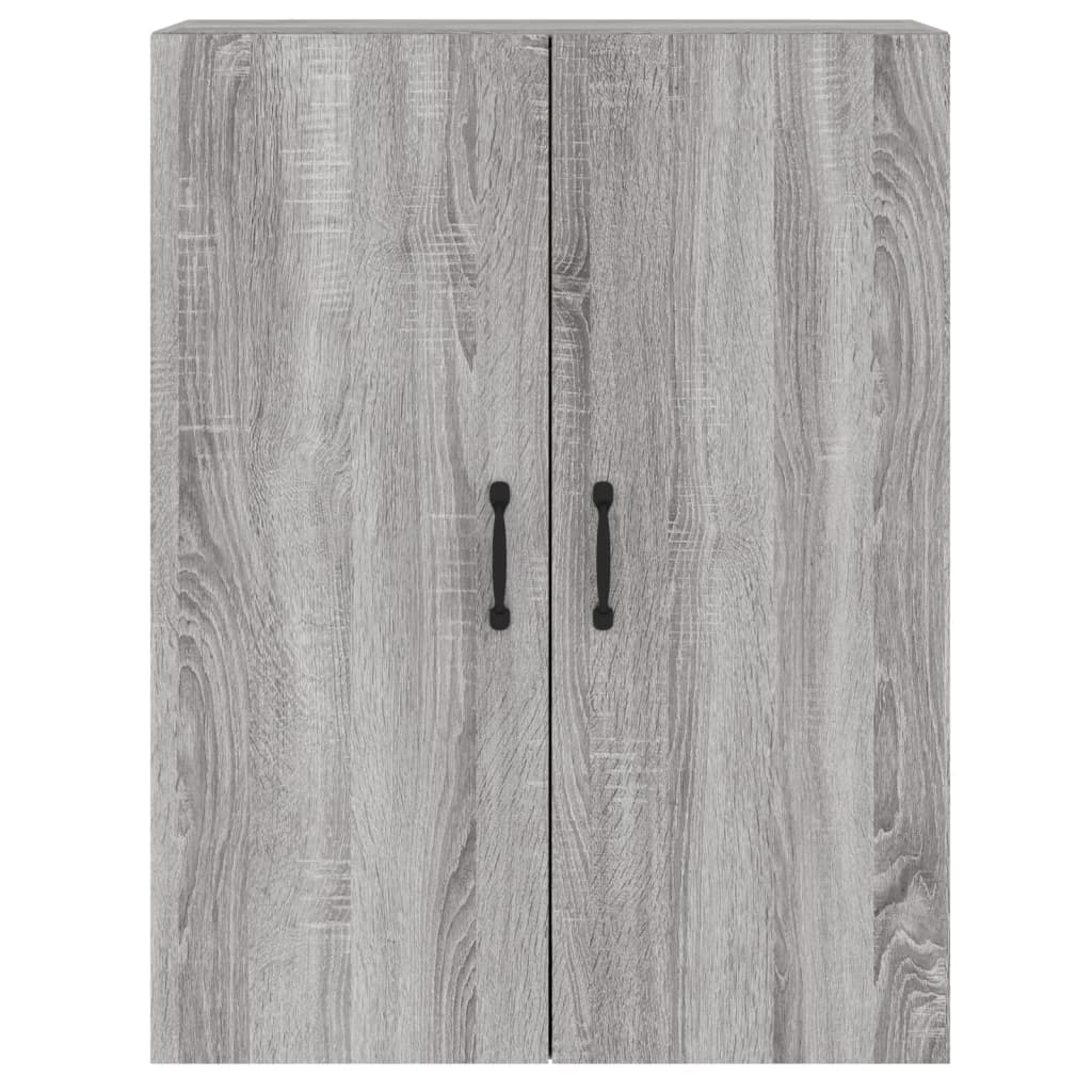 Wall Mounted Cabinets 2 pcs Grey Sonoma Engineered Wood