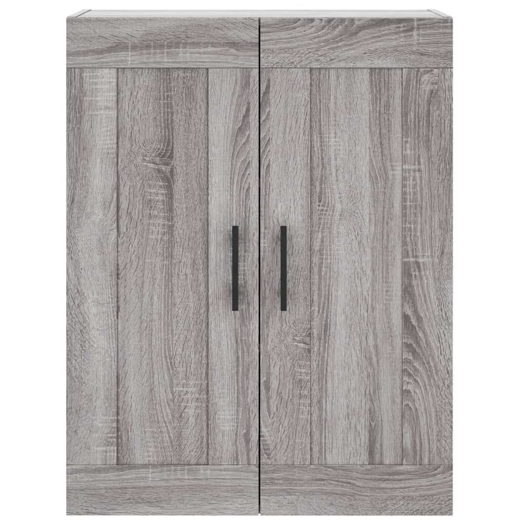 Wall Mounted Cabinets 2 pcs Grey Sonoma Engineered Wood