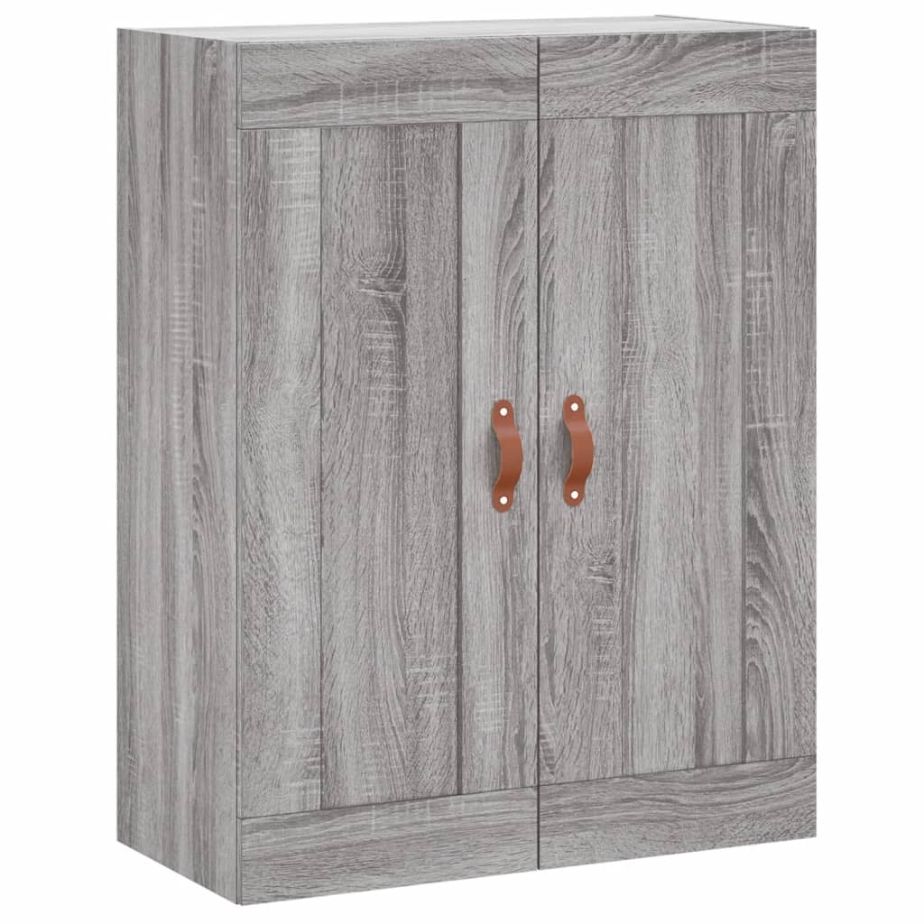 Highboard Grey Sonoma 69.5x34x180 cm Engineered Wood