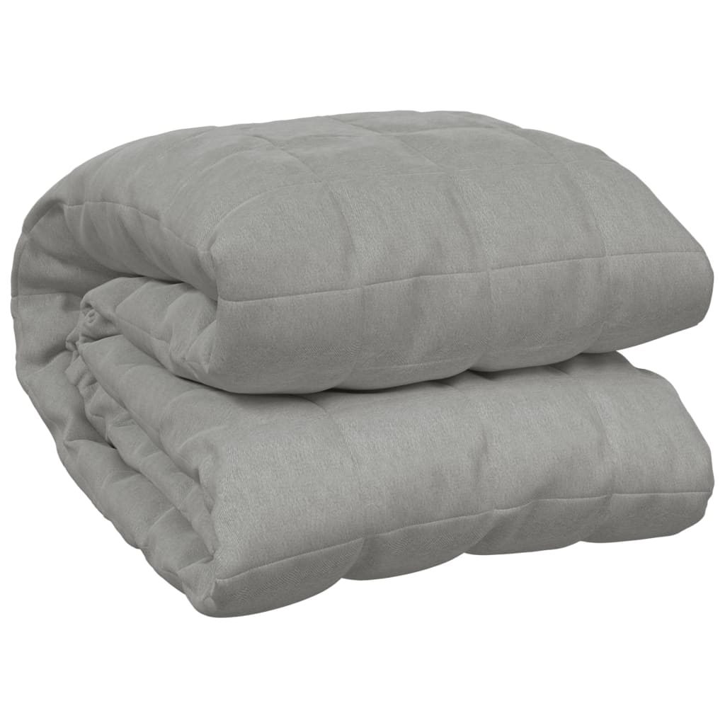 Weighted Blanket Grey 200x225 cm 13 kg Fabric