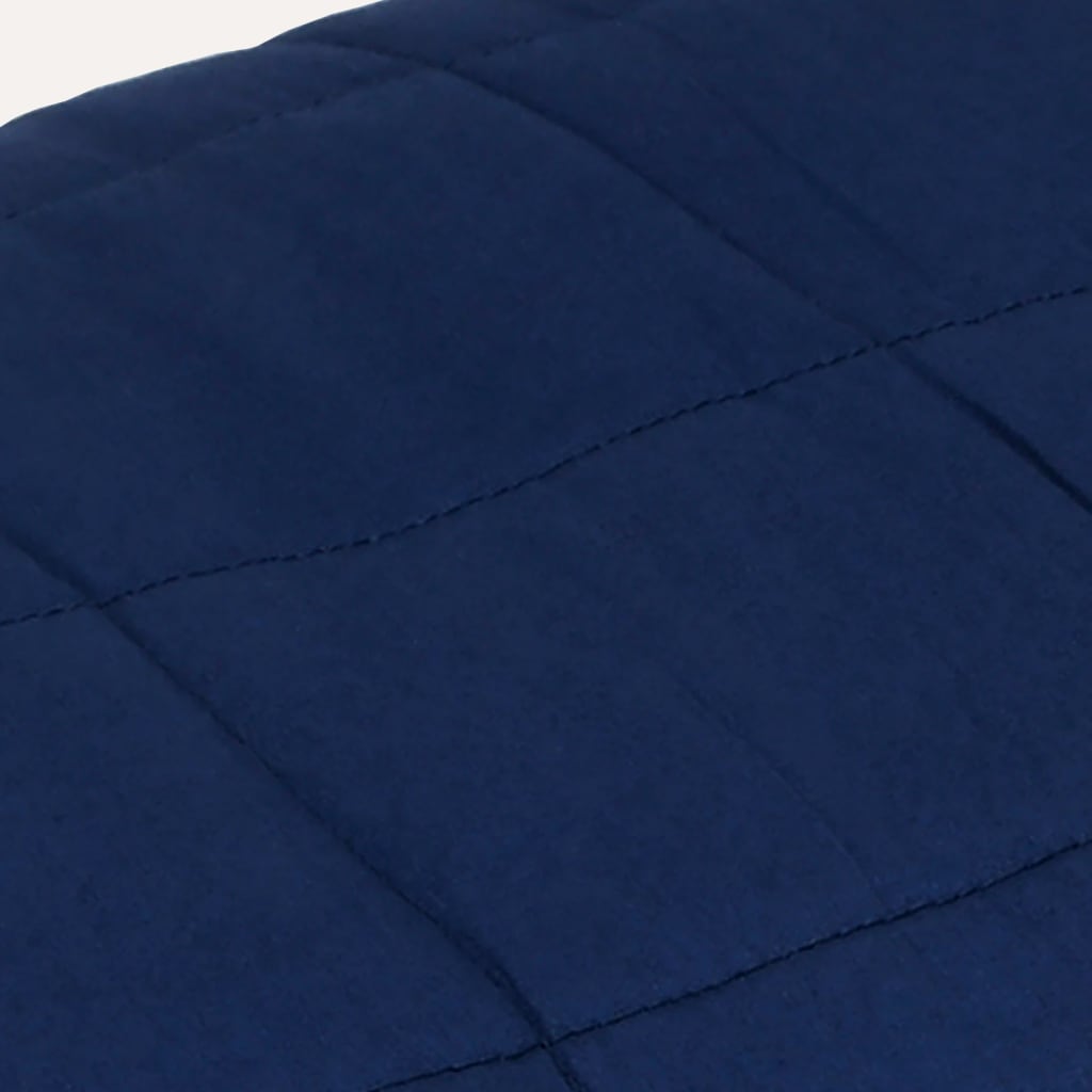 Weighted Blanket Blue 200x225 cm 13 kg Fabric