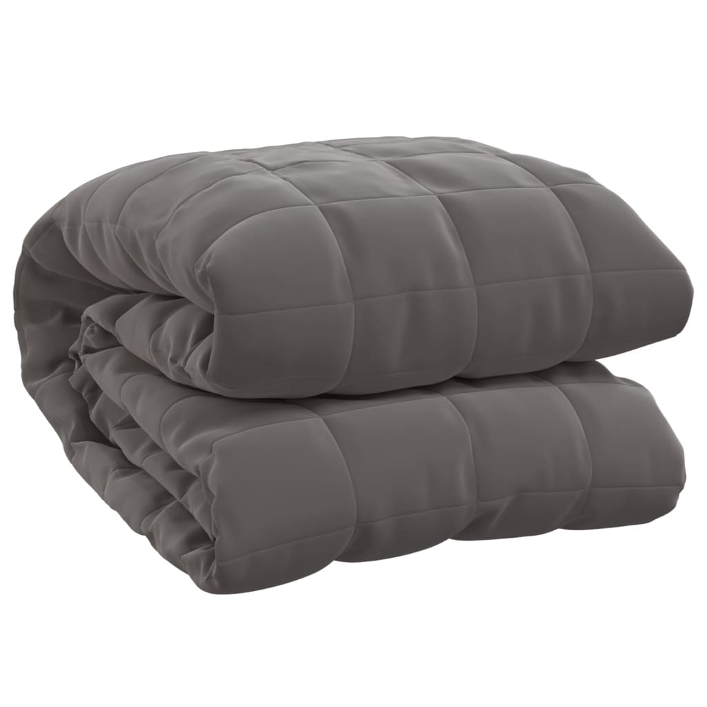 Weighted Blanket Grey 200x225 cm 13 kg Fabric