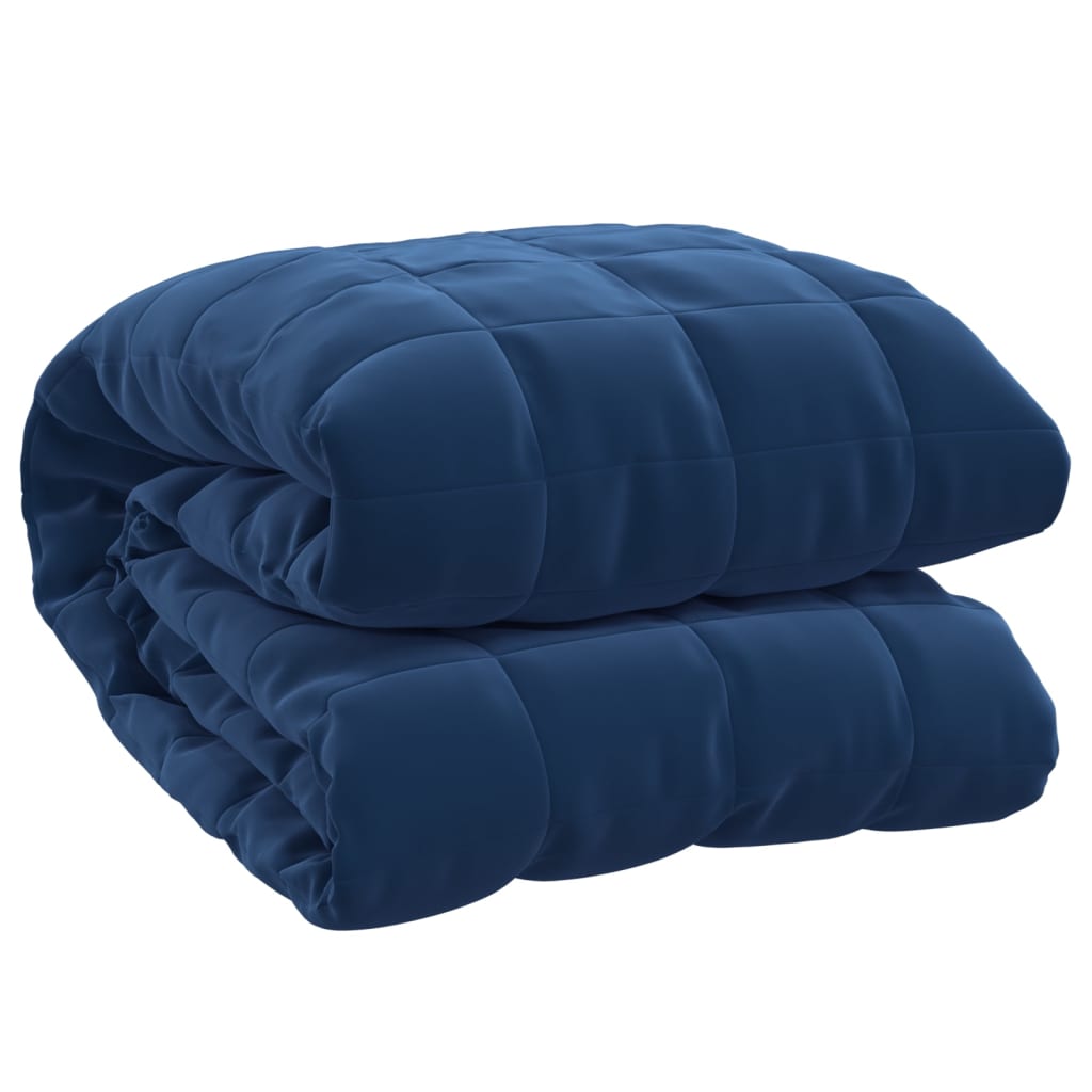 Weighted Blanket Blue 200x225 cm 9 kg Fabric